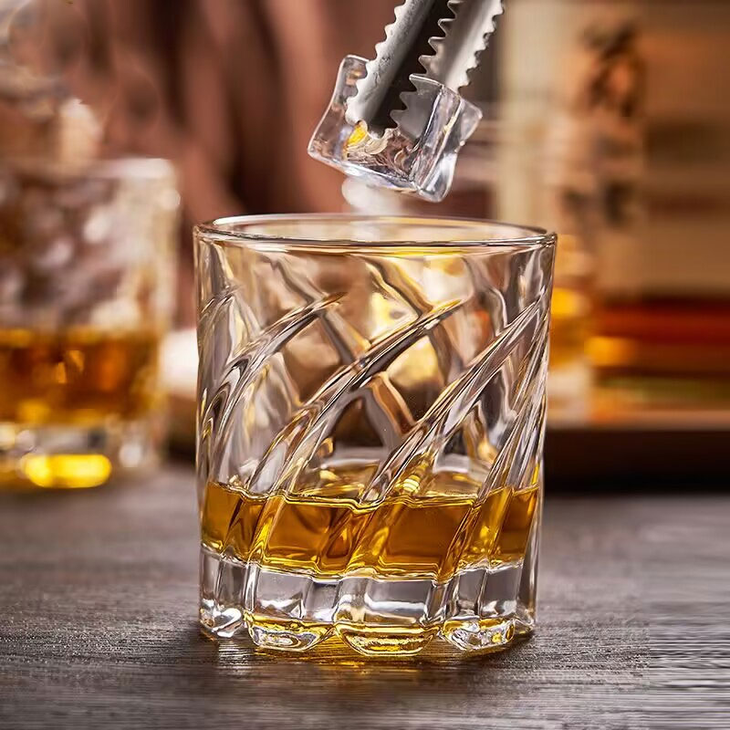 Wine Beer Spirit - Тисненый стакан для виски, высококачественная роскошная