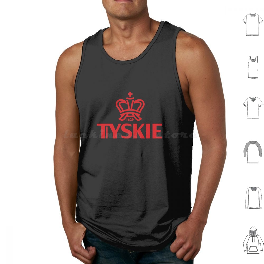 Wine Beer Rum - Майки Tyskie с принтом: хлопок, алкогольные