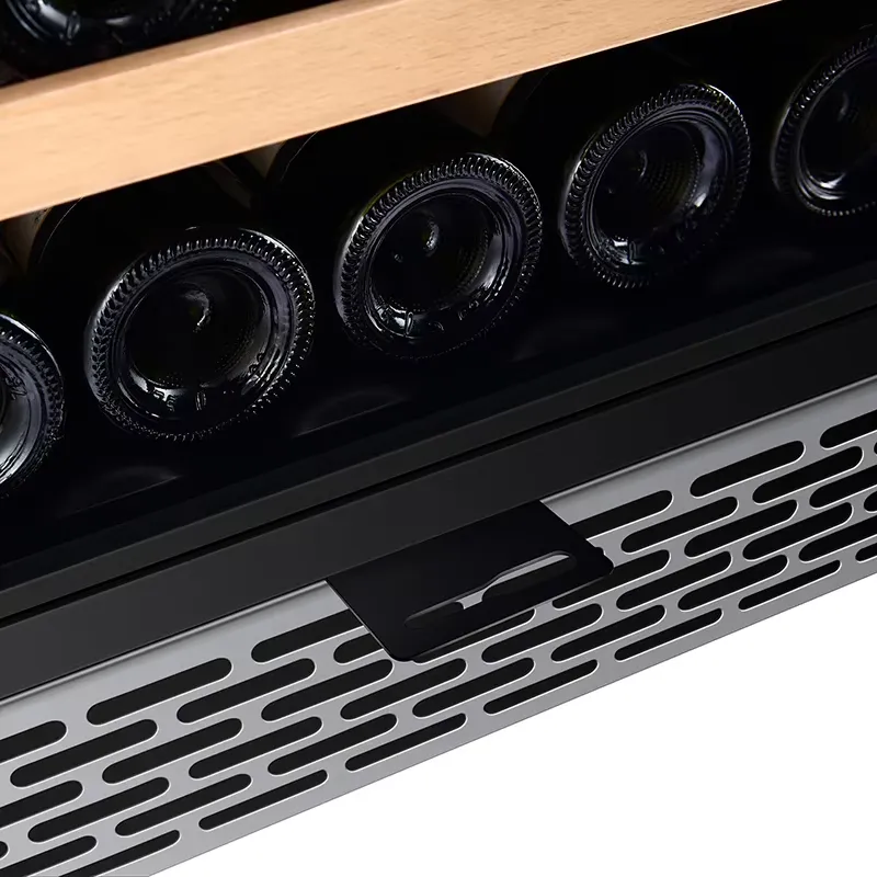 Винный холодильник на 48 бутыл – обзор и цена Wine Beer Fridge Dual Zone
