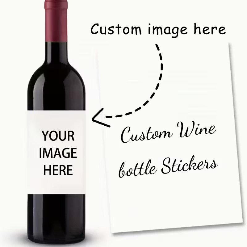Индивидуальные наклейки для ви – обзор и цена Wine Beer Bottle
