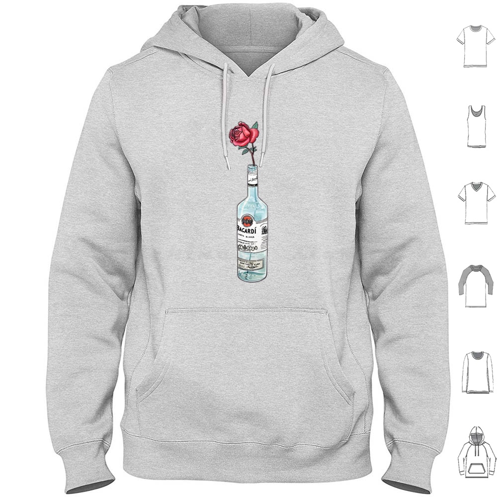 Худи с художественным принтом  – обзор и цена Wine Beer Rum
